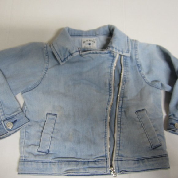 Carters 24M Side zip denim jacket - Picture 1 of 3